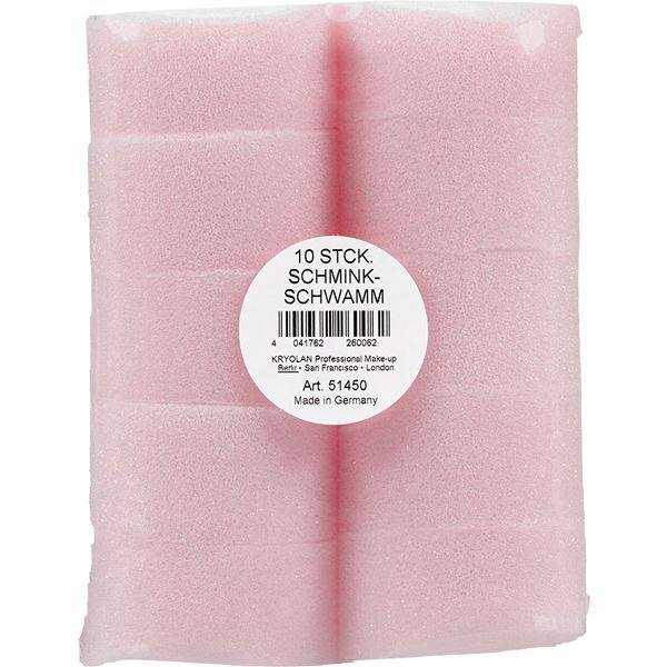 ROUND MAKE-UP SPONGE 10 PIECES