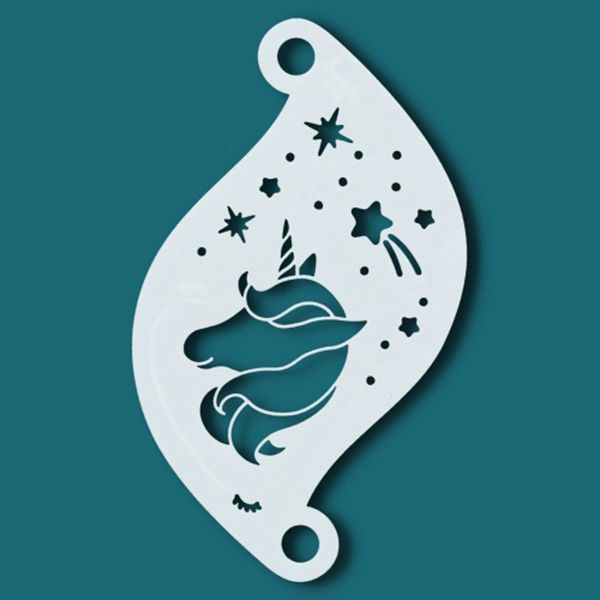 Face Paint Stencil Starlight Unicorn