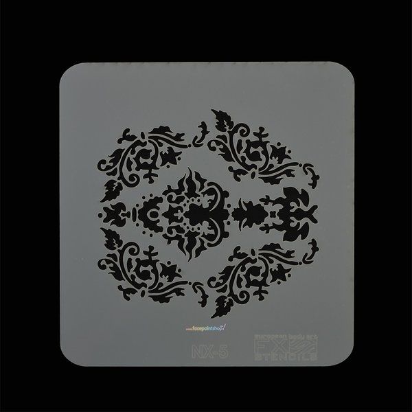FX Airbrush/Facepaint Stencils (5)