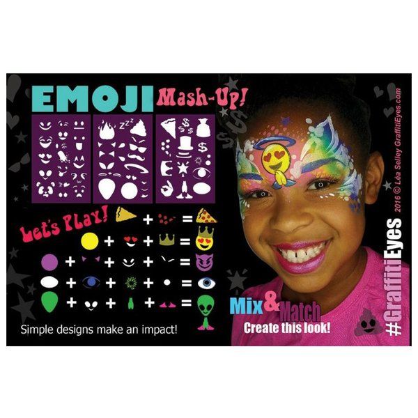Lea Selley Ultimate Graffiti Eyes Booster Pak Emoji