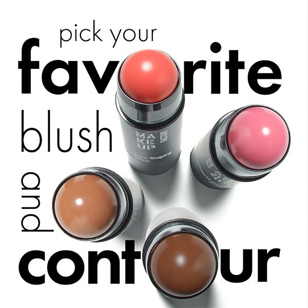 Make up Factory Face Shaping Stick Coral Blush