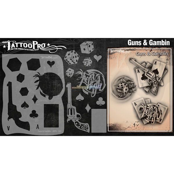 Wiser Airbrush Tattoo Guns & Gamblin