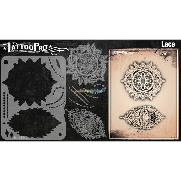 Wiser Airbrush Tattoo Lace