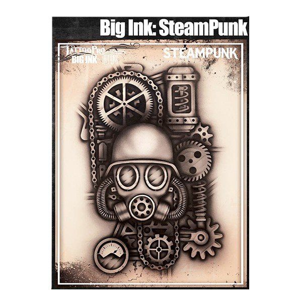 Wiser Airbrush Tattoo Steampunk