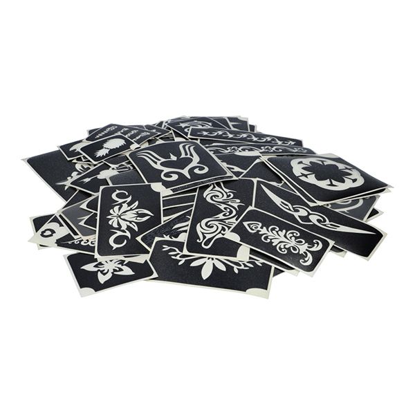 Superstar Big Festival XXL Glitter Tattoo Stencils