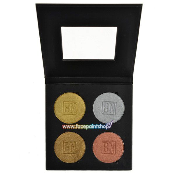 Ben Nye Lumière Metallic Square Palette