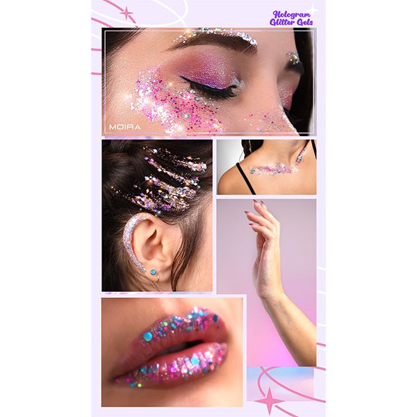 Moira Hologram Glitter Gel Pool Party 011