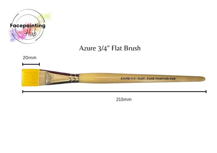 Azure 3/4" Brush