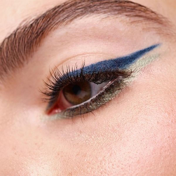 Make Up Factory Smoky Liner Waterproof Blue Water