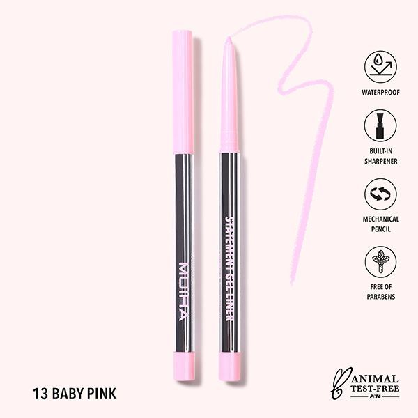 Moira Statement Gel Liner Baby Pink