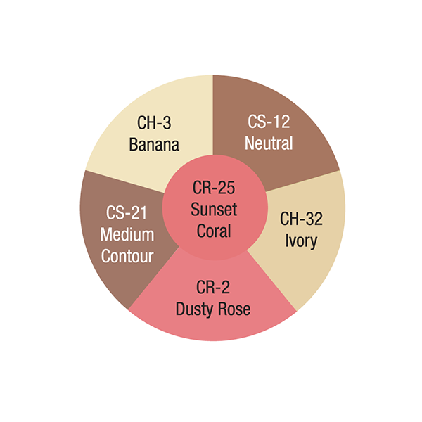 Ben Nye Contour Wheels Olive CBW-3