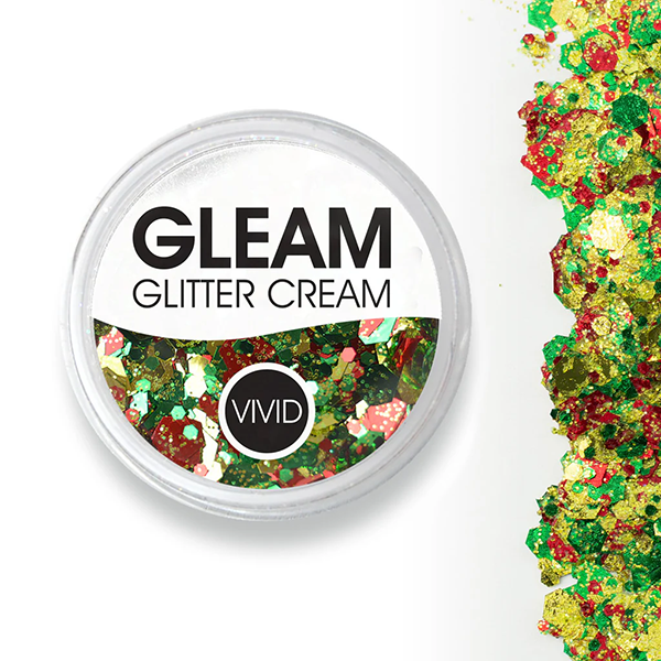 Vivid Gleam Chunky Glitter Cream- Christmas Miracle