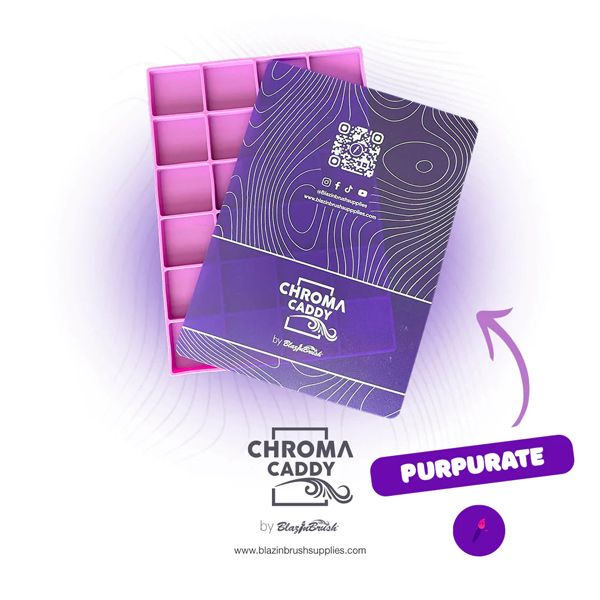 Blazin Brush - 24 Slot Silicone Insert | Chroma Caddy – Purpurate