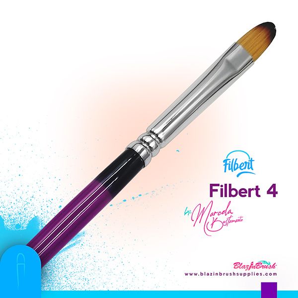 Marcela Bustamante Blazin Brush Filbert 4