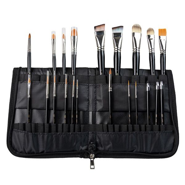 PXP Double Brush Holder Black