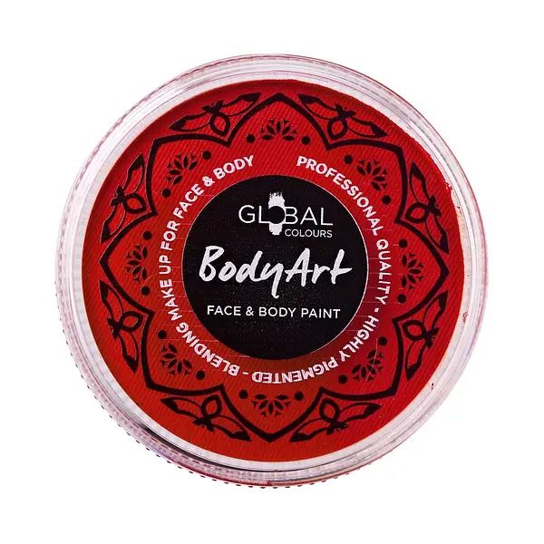 Global Face And Bodyart Blending Deep Orange