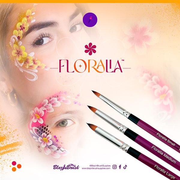 Marcela Bustamante Blazin Brush Floralia Set