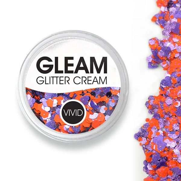 Vivid Gleam Chunky Glitter Cream- Fearless