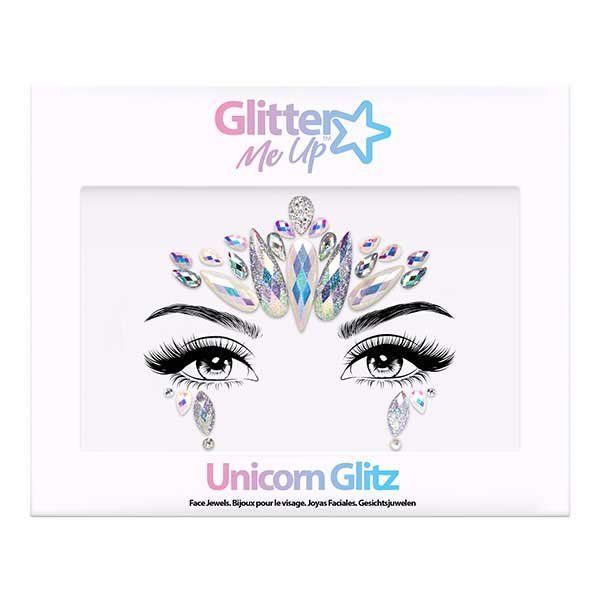Face Jewels Unicorn Glitz