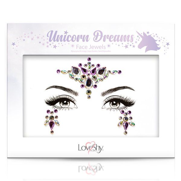 Face Jewels Unicorn Dreams