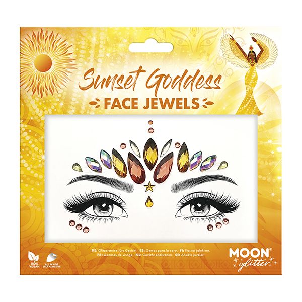 Face Jewels Sunset Goddess