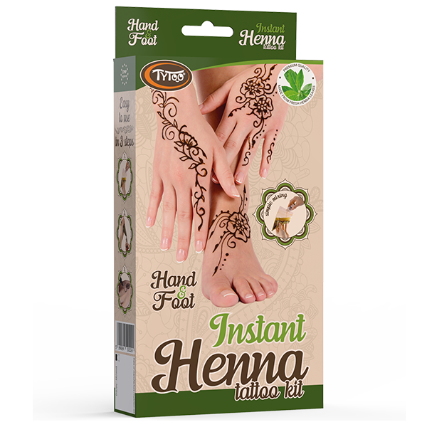 Henna Tattoo Kit Hand & Feet