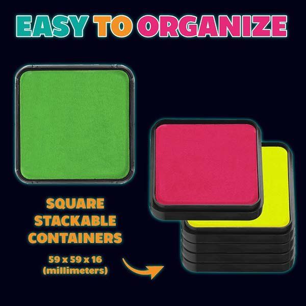 Kraze FX Neon Square 25gr Yellow