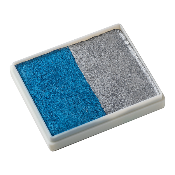 Tag Splitcake Pearl Blue / Pearl Silver (metallic)
