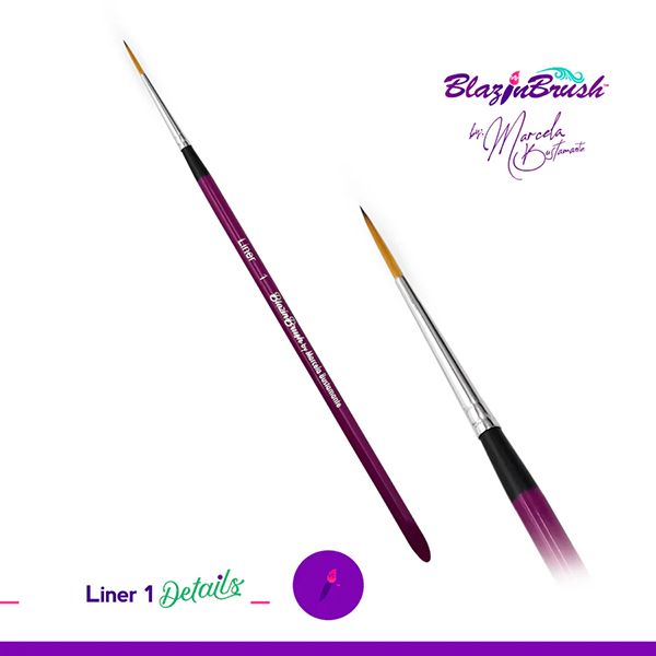 Marcela Bustamante Blazin Brush Details Liner 1