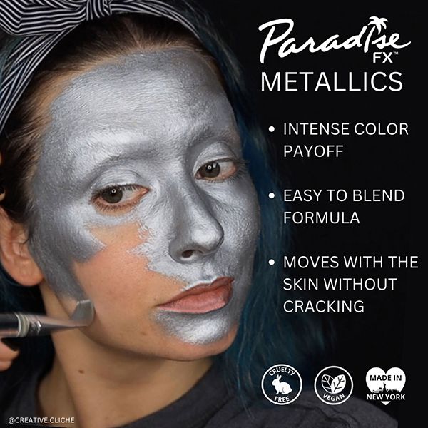 Paradise Makeup AQ 8 Color Palette Metallic