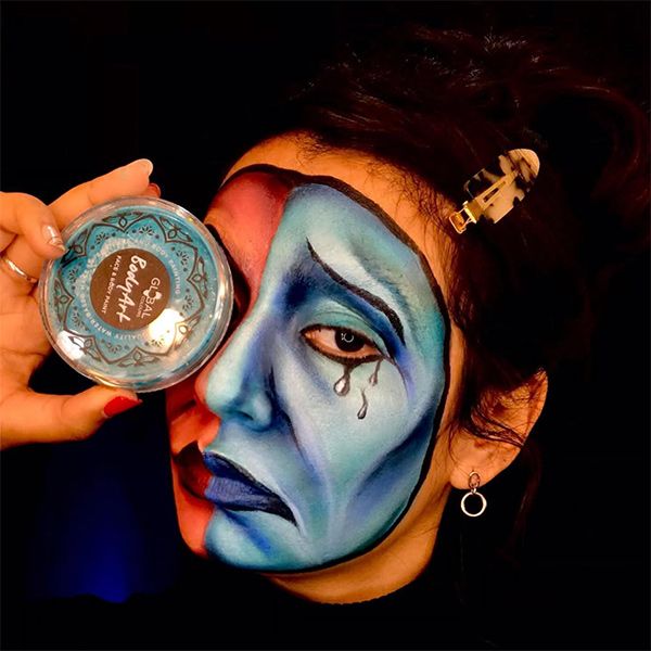Global Face & Body Paint Teal 32gr