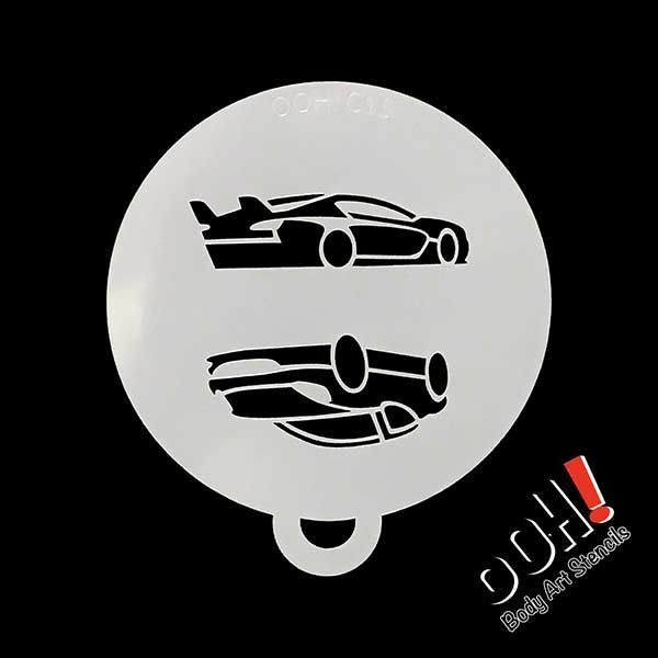 oOh Body Art Stencils C15