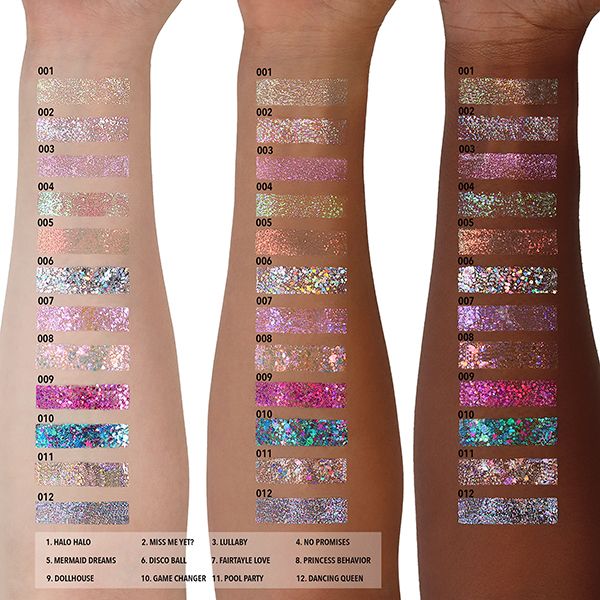 Moira Hologram Glitter Gel