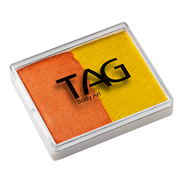 Tag Splitcake Pearl Orange / Pearl Yellow (metallic)