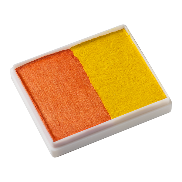 Tag Splitcake Pearl Orange / Pearl Yellow (metallic)