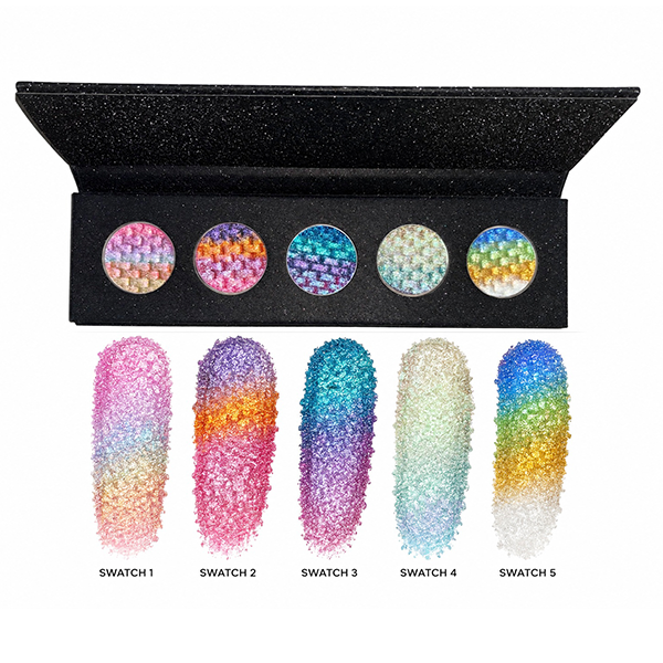 Face art Duochrome mica eye shadow palette