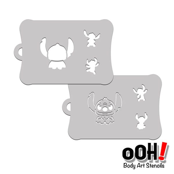 Stitch Facepainting Stencil