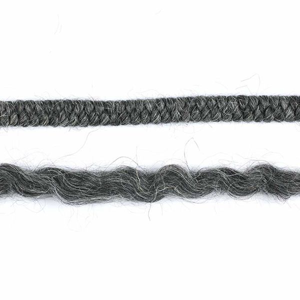 Ben Nye Woolcrepe Hair 10cm-dark grey