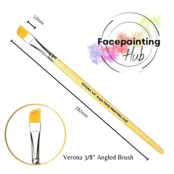 Verona Angle Brush 3/8"