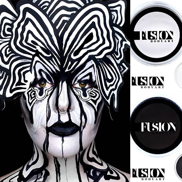 Fusion Prime Facepaint Strong Black 32gr