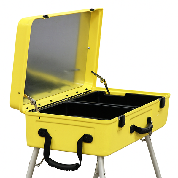 Yellow Craft-n-Go Paint 28" Station with Accessories