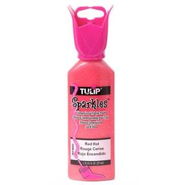 Metallic Red Hot Tulip Dimensional Glitter 

Puffy Paint is NOT for use on the direct skin while in gel form. Use Puffy paint to create custom bling and jewel clusters.