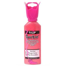 Metallic Red Hot Tulip Dimensional Glitter 

Puffy Paint is NOT for use on the direct skin while in gel form. Use Puffy paint to create custom bling and jewel clusters.