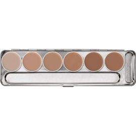 Kryolan Aquacolor Palette 1w-6w