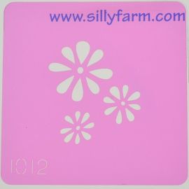 Silly Farm Stencil Bloemen