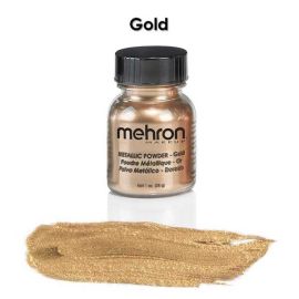 Mehron Metallic Powder Gold