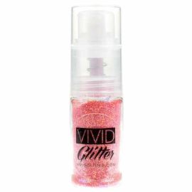 Vivid Glitter Fine Mist Pump Spray White Holo