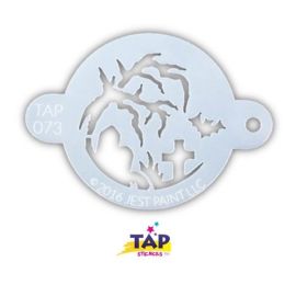 Tap Schmink Sjabloon Pracing Unicorn