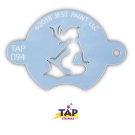 Tap Schmink Sjabloon Sitting Sweet Fairy