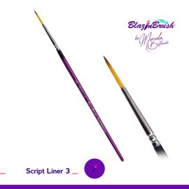 Marcela Bustamante Blazin Brush Scriptliner 3 XL